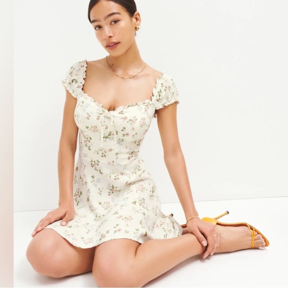 Reformation Pacey Dress in Carine - Size 8